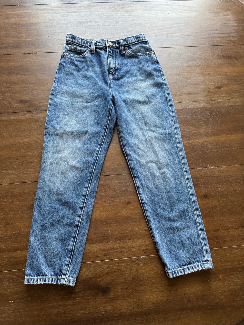 Size 10 J. Crew Crewcuts denim 100% cotton jeans with adjustable waist